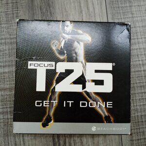T25 Focus Beachbody Beach Body Alpha Beta Workout DVD Set